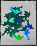 Teal Dolphins