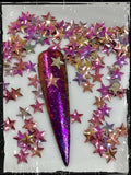 Magenta & Gold Chameleon Special Effect Flakes