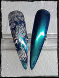 Mermaid Chrome Pigment - Aqua Blue